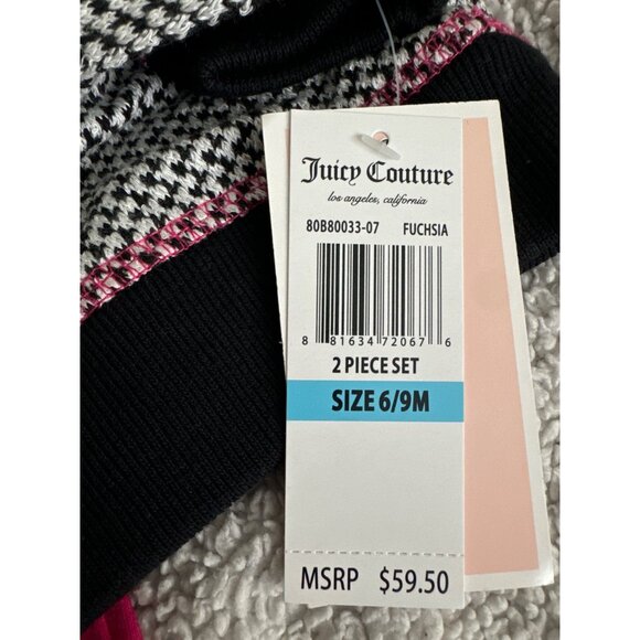 Juicy Couture baby girl Matching Set Size 6/9 Months nwt - Picture 5 of 8